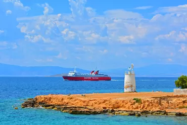 Bouzas Lighthouse - Aegina